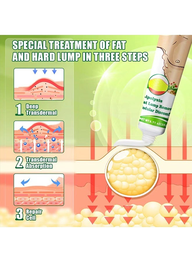 SOL LORA Fat Lozenging Cream - Relieves fat lumps, reduces subcutaneous swellings, promotes overall body care. Fat Kang Cream 20g - Image 4